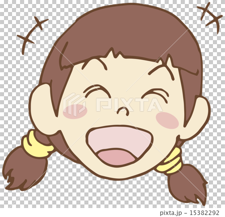 少女の笑った顔 15382292