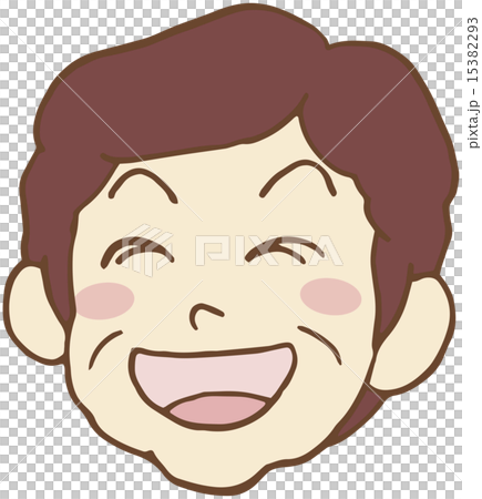 男性の笑った顔 男性の笑った顔 15382293