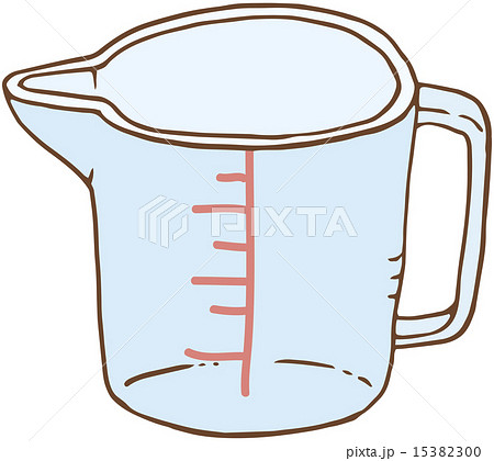 計量カップのイラスト素材