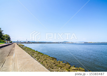 新岡山港　児島湾 15383487