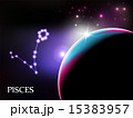 Pisces - Astrological Sign and copy space 15383957