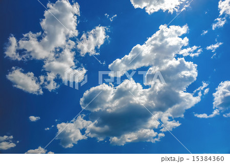 Clouds on blue sky background 15384360