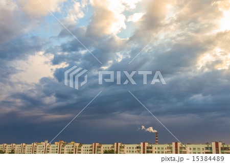 Clouds on sky 15384489