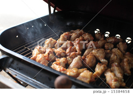 スモーク炭火焼アメリカ南部風チキンBBQ 15384658
