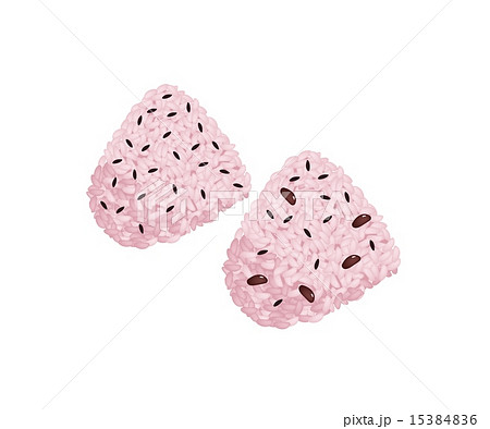 Sekihan or Sticky Rice with Red Beans 15384836