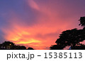 Reddish sunset on a beautiful day 15385113