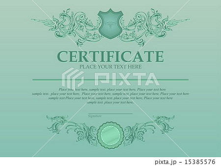 Certificate or coupon template 15385576