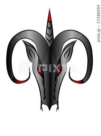 abstract aries sign 15386094