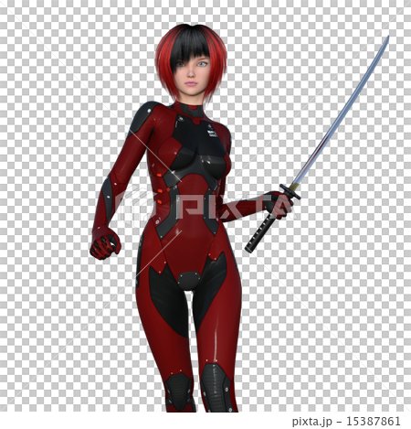 女性剣士 15387861