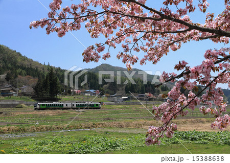 大糸線の遅い春 大糸線の遅い春 15388638