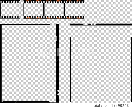 フィルムフレームのイラスト素材 15390248 Pixta