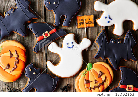 Halloween homemade gingerbread cookies 15392253