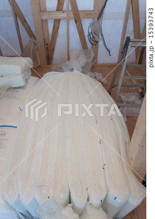 住宅建設現場 住宅建設現場 15393743