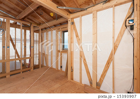 住宅建設現場 15393907
