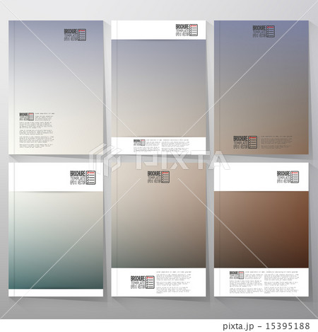 Abstract blurred background. Brochure, flyer or report for business, templates vector 15395188