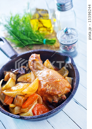 fried chicken fried chicken 15396244