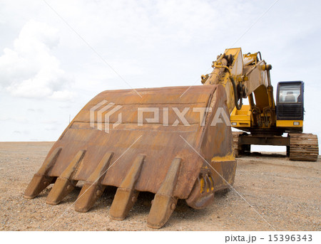 Heavy Duty Construction Equipment Parked 15396343
