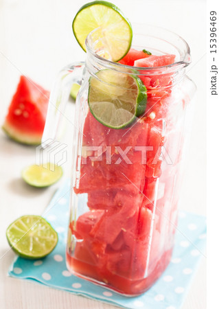 Watermelon and lime drink Watermelon and lime drink 15396469