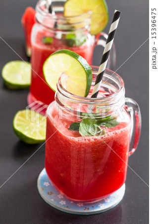 Watermelon and lime drink Watermelon and lime drink 15396475