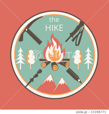 Colored vintage adventure label Colored vintage adventure label 15396771