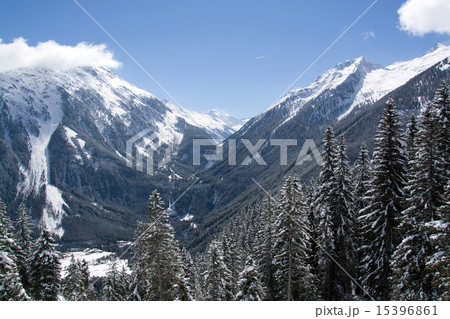 Waterfall Krimml, Pinzgau, Austria 15396861