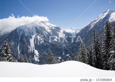 Waterfall Krimml, Pinzgau, Austria 15396864