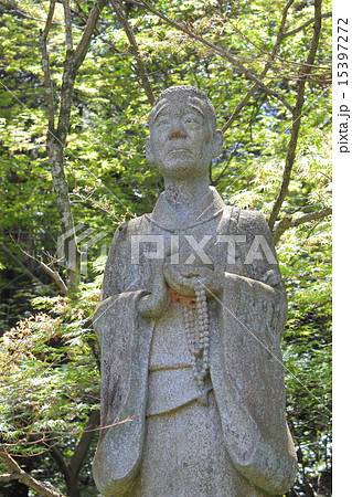 京田辺市　酬恩庵一休寺　一休禅師像 15397272