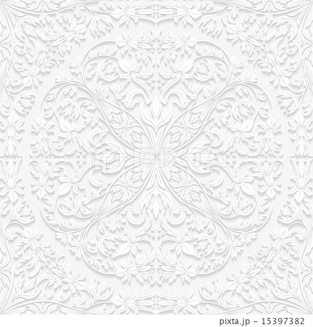 Seamless floral pattern in traditional style 15397382