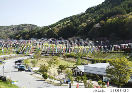 南八ヶ岳花の森公園 道の駅南きよさとの写真素材