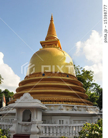 Golden stupa at Dambulla Cave Temples 15398777
