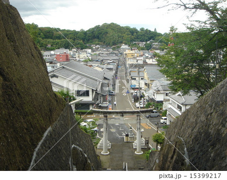広瀬神社から見下ろした城下町 広瀬神社から見下ろした城下町 15399217