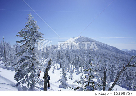 樹氷と裏岩菅山1 15399757