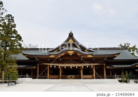 神奈川県　寒川町　寒川神社　御社殿 15400064