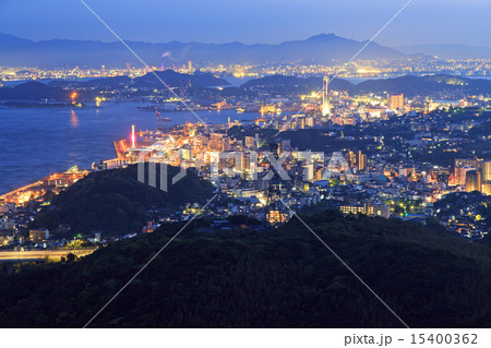 関門海峡　夜景 15400362