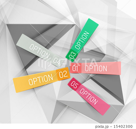 Color paper infographics 15402300
