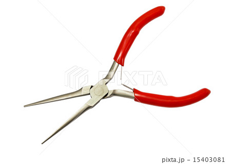 Pliers with red vinyl handles Pliers with red vinyl handles 15403081
