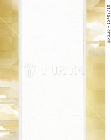 和の背景-金箔-雲 和の背景-金箔-雲 15403710