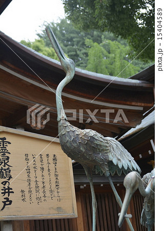 櫛田神社の鶴 櫛田神社の鶴 15404589