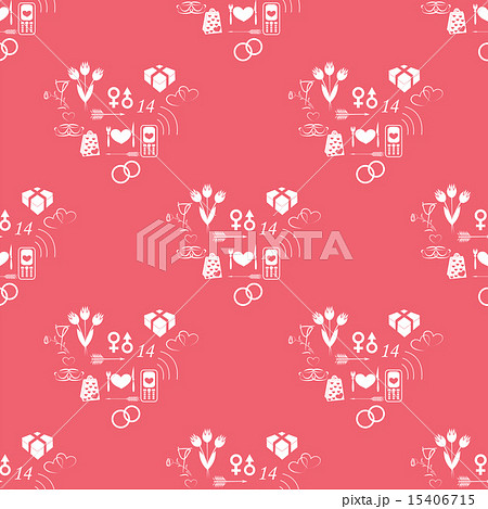 pattern Valentine's Day 15406715