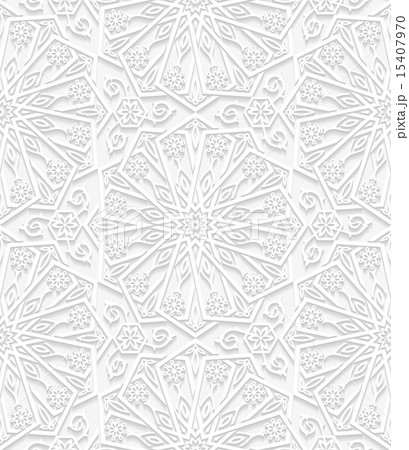 Seamless floral pattern in traditional style Seamless floral pattern in traditional style 15407970