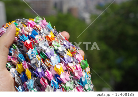 小さな千羽鶴 15408138