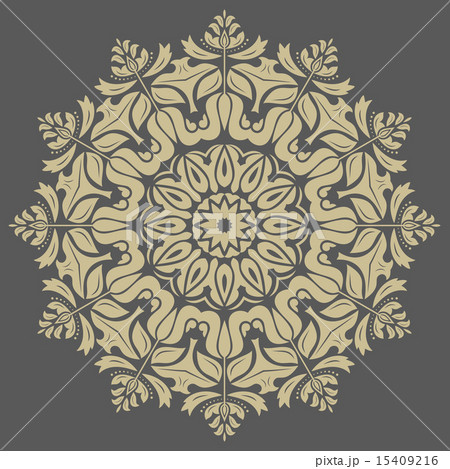 Orient Abstract Vector Pattern Orient Abstract Vector Pattern 15409216