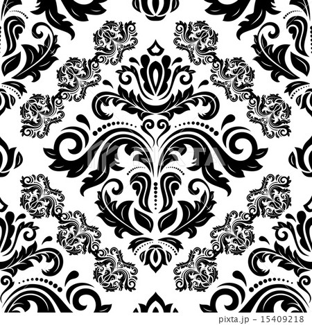 Damask Seamless Vector Pattern Damask Seamless Vector Pattern 15409218