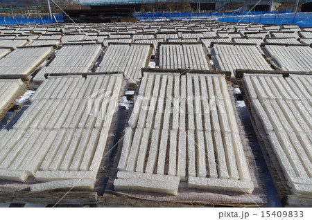 角寒天生産風景　（長野県諏訪地方） 15409833