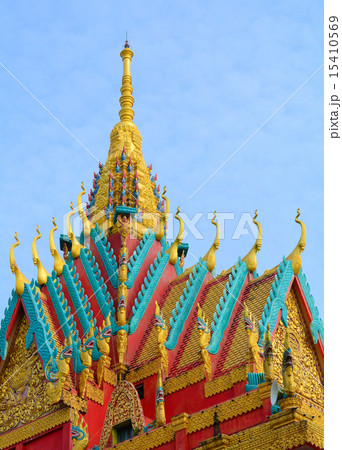 Khmer temple in Mekong Delta, Vietnam Khmer temple in Mekong Delta, Vietnam 15410569