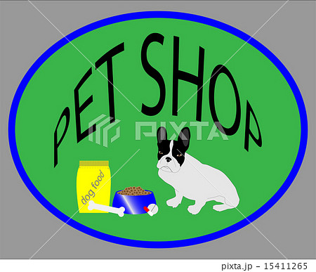 Pet shop emblem Pet shop emblem 15411265