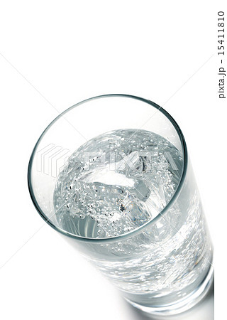 炭酸水の写真素材