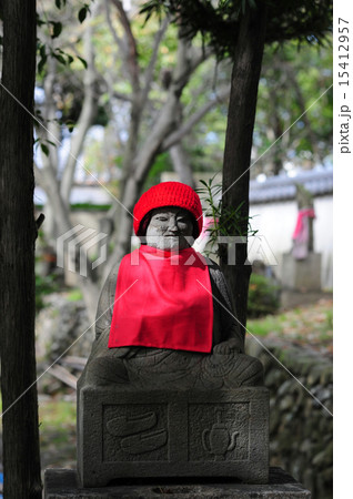 昆陽寺の地蔵菩薩像 15412957