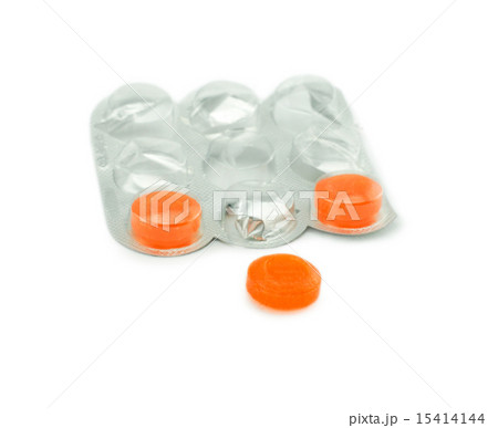 pills isolated on white background 15414144