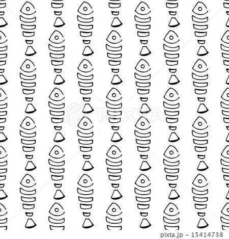 Seamless fish pattern Seamless fish pattern 15414738